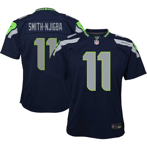 Nike Youth Jersey NFL Youth Nike Jaxon Smith Njigba Seattle Seahawks Navy Jersey