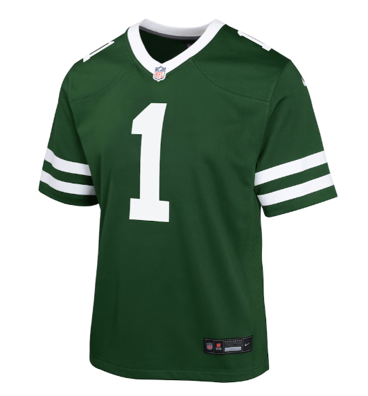 Nike Youth Jersey Youth Ahmad Sauce Gardner New York Jets Nike Green Game Jersey