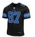 Youth Aidan Hutchinson Detroit Lions Nike Black Alternate Game Jersey - Unisex
