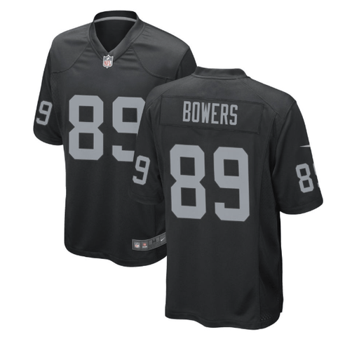 Nike Youth Jersey Youth Brock Bowers Las Vegas Raiders Black Nike Game Jersey