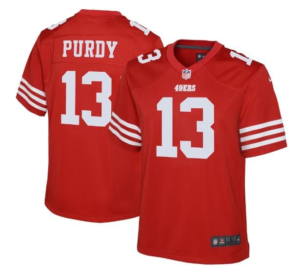 Youth Brock Purdy San Francisco 49ers Nike Red Game Jersey — Pro Image ...