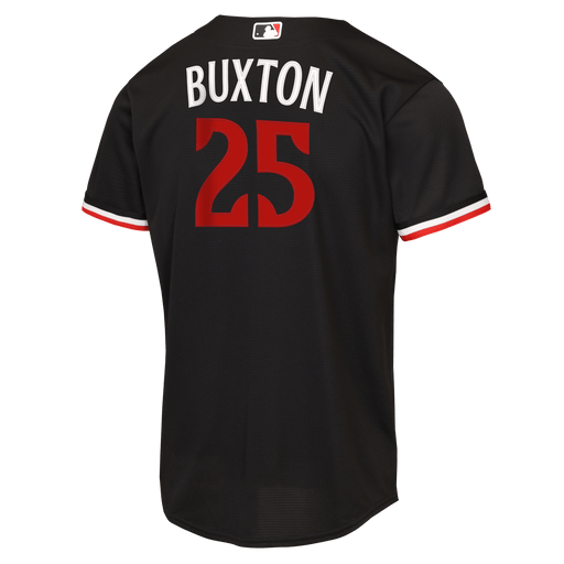 Nike Youth Jersey Youth Byron Buxton Minnesota Twins Alternate Nike Navy Baseline Replica Jersey - Unisex