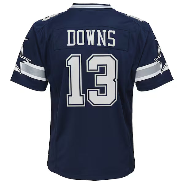 Nike Youth Jersey Youth Caleb Downs Dallas Cowboys Nike Navy Game Jersey - Unisex