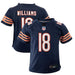 Nike Youth Jersey Youth Caleb Williams Chicago Bears Nike Navy Game Jersey