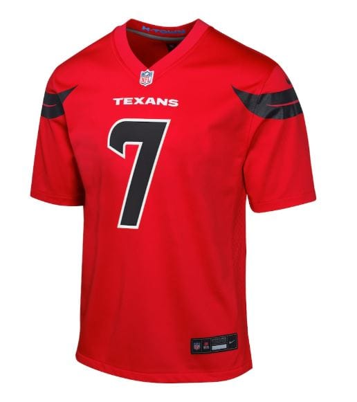 Youth CJ Stroud Houston Texans Nike Red Alternate Game Jersey - Unisex