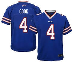 Nike Youth Jersey Youth James Cook Buffalo Bills Nike Blue Game Jersey - Unisex