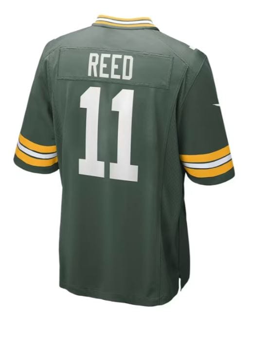 Youth Jayden Reed Green Bay Packers Nike Green Game Jersey - Unisex