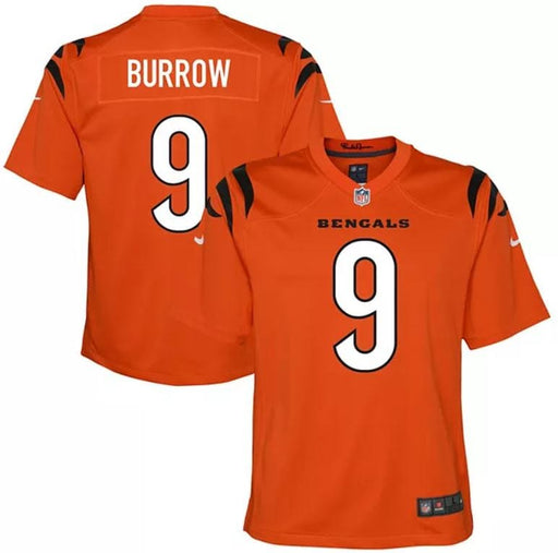 Youth Cincinnati Bengals Joe Burrow Nike White Game Jersey