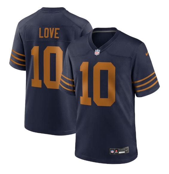 Youth Jordan Love Green Bay Packers Nike Navy Alternate Game Jersey - Unisex