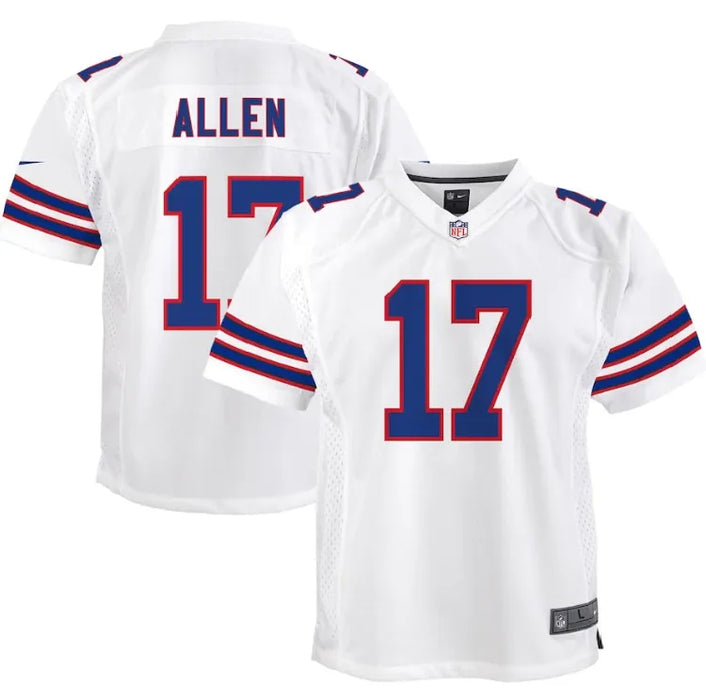 Nike Youth Jersey Youth Josh Allen Nike White Bills Game Jersey