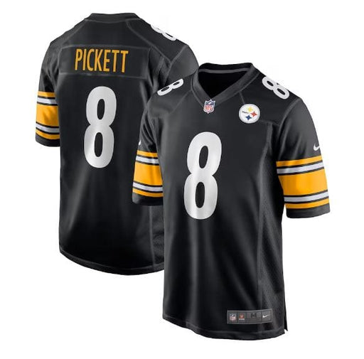 Nike Youth Jersey Youth Kenny Pickett Pittsburgh Steelers Nike Black Game Jersey