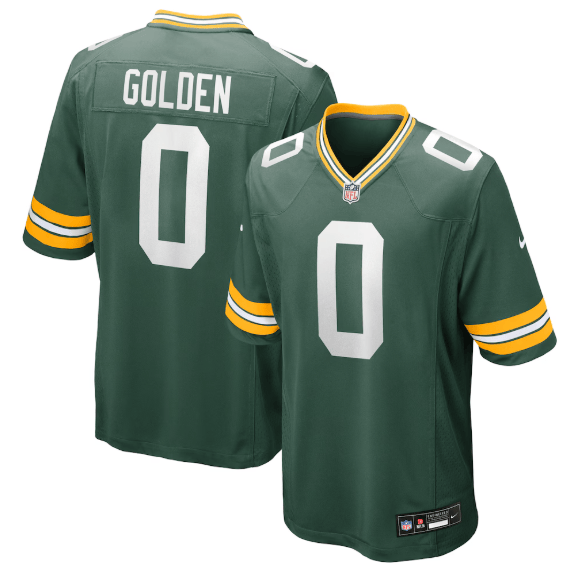 Nike Youth Jersey Youth Matthew Golden Green Bay Packers Nike Green Game Jersey - Unisex