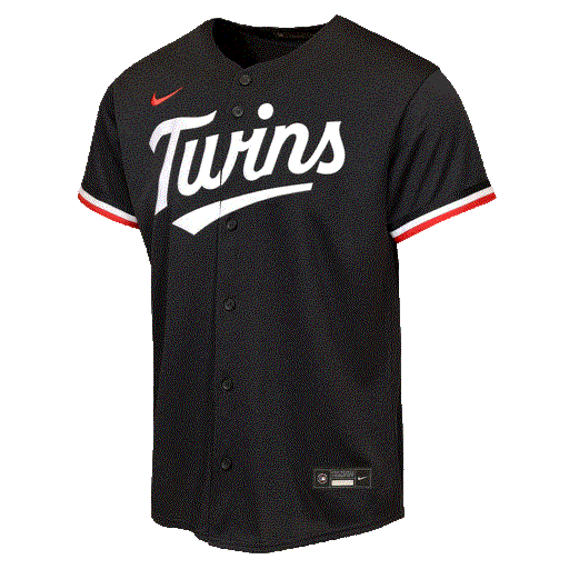 Nike Youth Jersey Youth Minnesota Twins Alternate Nike Navy Baseline Replica Jersey - Unisex