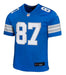 Nike Youth Jersey Youth Sam Laporta Detroit Lions Nike Blue Game Jersey - Unisex