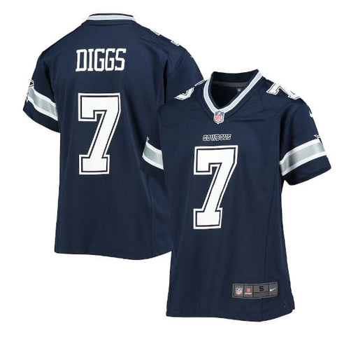 Nike Youth Jersey Youth Trevon Diggs Dallas Cowboys Nike Navy Game Jersey