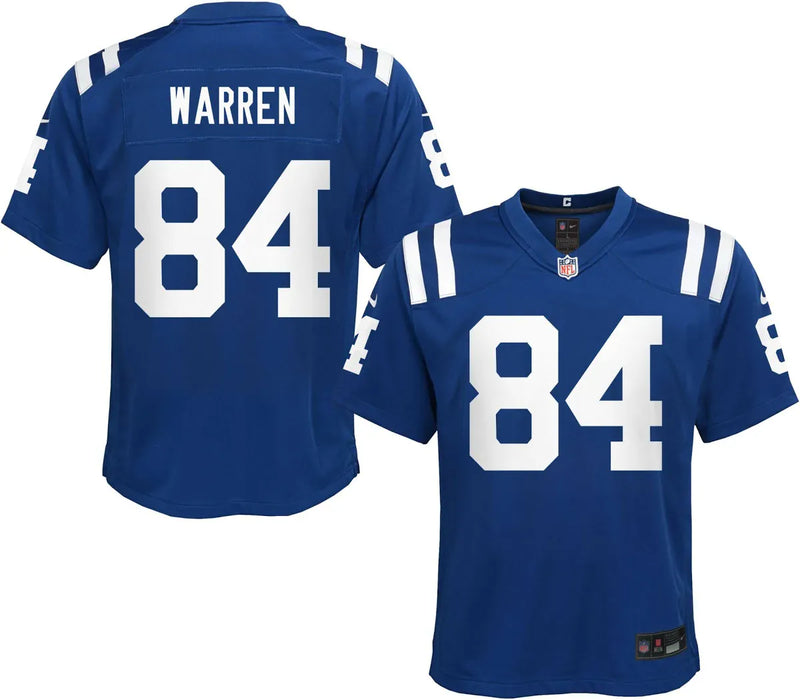 Nike Youth Jersey Youth Tyler Warren Nike Blue Colts Game Jersey