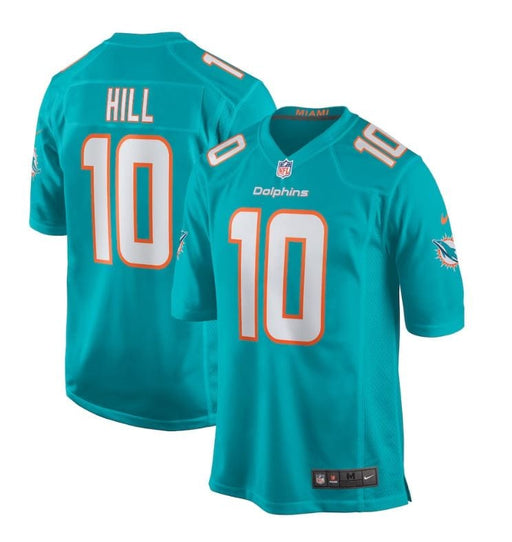 Youth Miami Dolphins Tyreek Hill Game Jersey Aqua Fan Gear