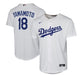 Youth Yoshinobu Yamamoto Los Angeles Dodgers Nike White Home Player Replica Jersey - Unisex