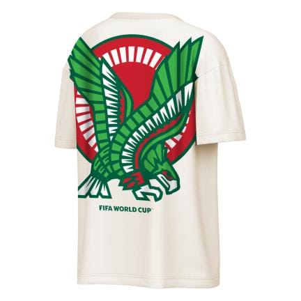 Outerstuff Apparel SOCCER Adult Mexico 2026 FIFA World Cup Livery Oversized Double Sided Short Sleeve T-Shirt - Men's