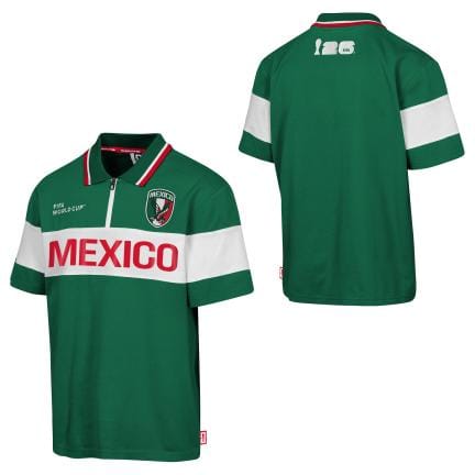 Outerstuff Apparel SOCCER Adult Mexico 2026 FIFA World Cup Team Victory Thread Soccer Polo - Men's