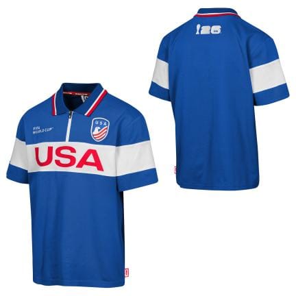 Outerstuff Apparel SOCCER Adult USA 2026 FIFA World Cup Team Victory Thread Soccer Polo - Men's
