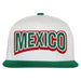 Outerstuff Hats SOCCER Adjustbale / Cream Adult Mexico 2026 FIFA World Cup Wall Natural Big Name Snapback Cap - Men's