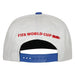 Outerstuff Hats SOCCER Adjustbale / Cream Adult USA 2026 FIFA World Cup Wall Natural Big Name Snapback Cap - Men's