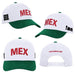 Outerstuff Hats SOCCER Adjustbale / White Adult Mexico 2026 FIFA World Cup White Pro Crown Curved Brim Snapback Cap - Men's