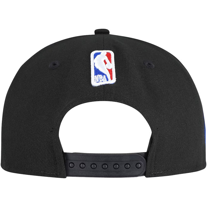 Adult Detroit Pistons New Era Black NBA Statement 9FIFTY Snapback Hat - Men's