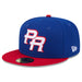 New Era Fitted Hat Puerto Rico Baseball New Era 2026 World Baseball Classic 59FIFTY Fitted Hat - Blue - Men's