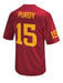 Retro Brand Adult Jersey Adult Brock Purdy Iowa State Cyclones Retro Brand Red Twill Jersey - Men's