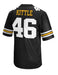 Retro Brand Adult Jersey Adult George Kittle Iowa Hawkeyes Retro Brand Black Twill Jersey - Men's