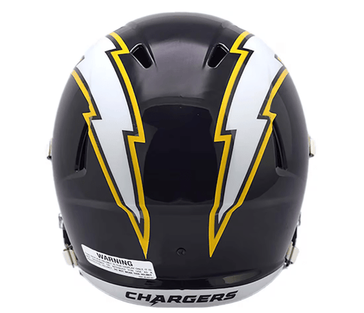 All Ages Los Angeles Chargers Riddell 2025 Navy Alternate Replica Speed Full Size Helmet - Men's