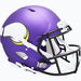 Riddell Helmet All Ages Minnesota Vikings Riddell Authentic Full Size Helmet-Unisex