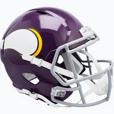 Riddell Helmet All Ages Minnesota Vikings Riddell Full Size Replica Helmet 1961-1979-Unisex
