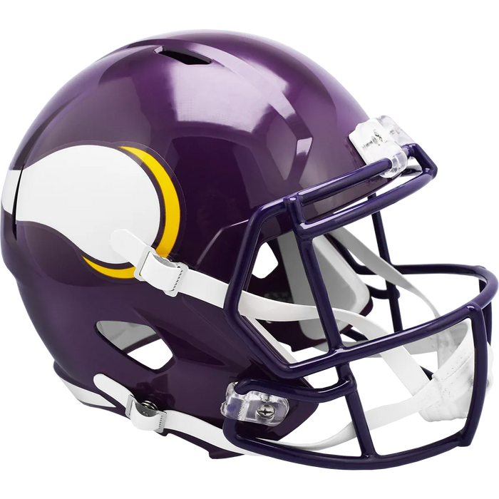 Riddell Helmet All Ages Minnesota Vikings Riddell Replica Full Size Helmet 1983-2001-Unisex