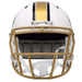 All Ages New Orleans Saints Riddell 2025 White Alternate Replica Speed Full Size Helmet - Men's