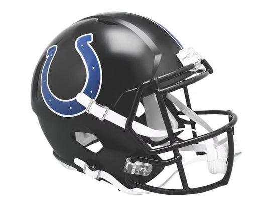 Riddell Helmet Black Indianapolis Colts 2023 Black Indiana Nights Alternate Speed Replica Full Size Helmet