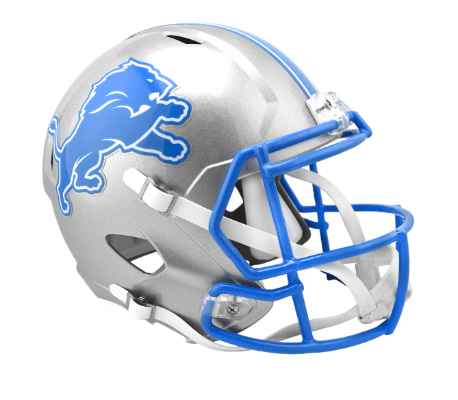 Riddell Helmet Detroit Lions 2024 Speed Replica Full Size Helmet