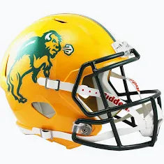 Riddell Helmet Gold / One Size All Ages NDSU Bison Riddell Gold Speed Full Size Replica Helmet - Unisex