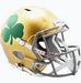 Riddell Helmet One Size / gold All Ages Notre Dame Irish Shamrock Alternate Speed Full Size Replica Helmet-Unisex