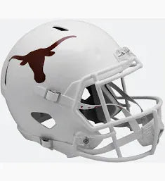 Riddell Helmet One Size / white All Ages Texas Longhorns Riddell Speed Full Size Replica Helmet