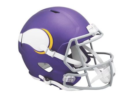 NFL Minnesota Vikings Riddell Full Size Replica Speed Helmet, Medium,  Purple, One Size