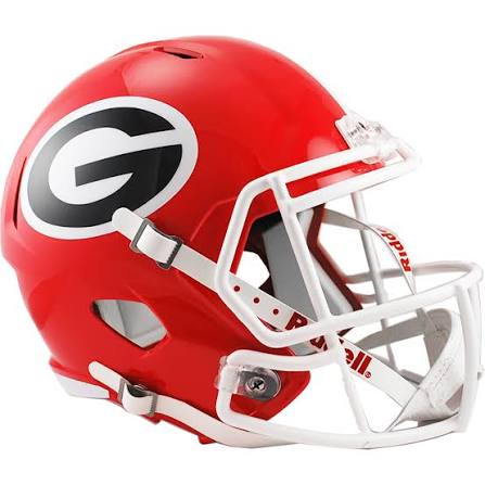 Riddell Helmet Red / One Size All Ages Georgia Bulldogs Riddell Replica Full Size Speed Helmet - Unisex