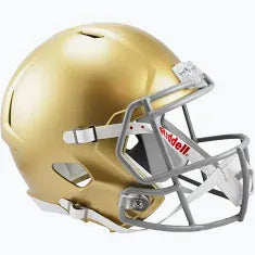 Riddell, Inc. Helmet SPEED / Gold All Ages Notre Dame Fighting Irish Riddell Gold Speed Full Size Replica Helmet - Unisex