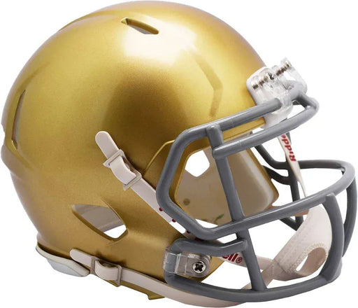 Riddell, Inc. Novelty NCAA SPEED / Gold All Ages Notre Dame Fighting Irish Riddell Gold Speed Mini Helmet - Men's