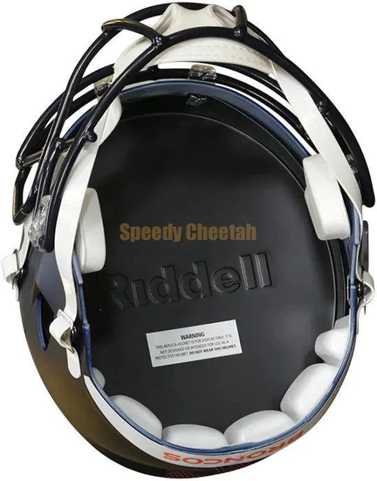Riddell, Inc. Novelty NFL Riddell Denver Broncos Speed Replica Full Size Helmet