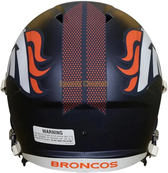 Riddell, Inc. Novelty NFL Riddell Denver Broncos Speed Replica Full Size Helmet