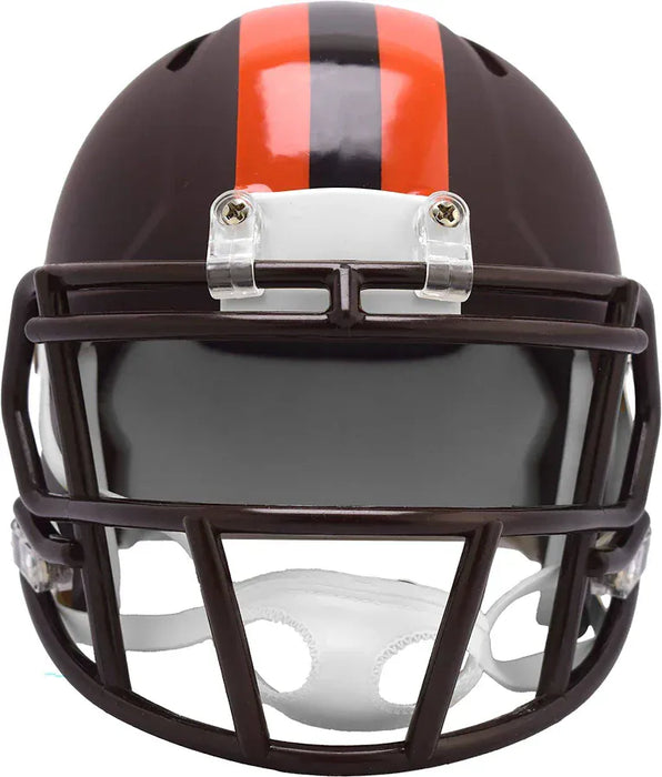 Riddell, Inc. Novelty NFL SPEED Riddell Cleveland Browns 2025 On-Field Alternate Mini Speed Helmet - Unisex