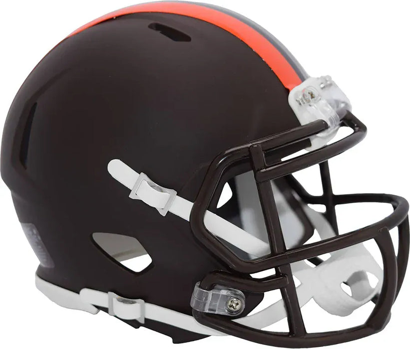Riddell, Inc. Novelty NFL SPEED Riddell Cleveland Browns 2025 On-Field Alternate Mini Speed Helmet - Unisex